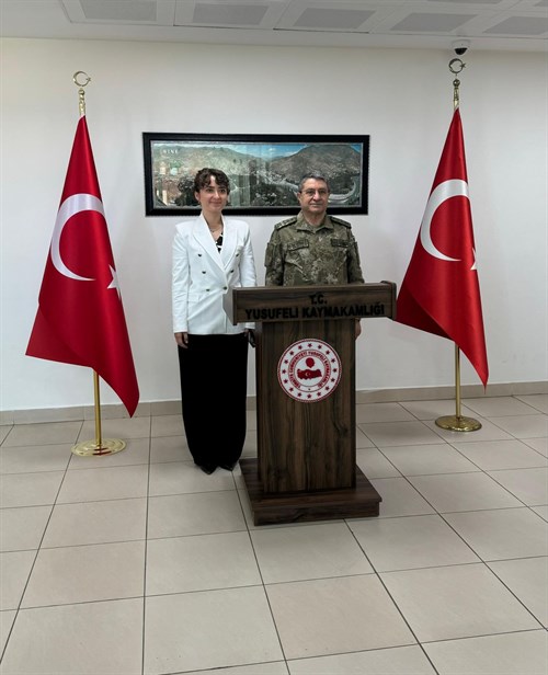 Kara Kuvvetleri Komutanı Sayın Selçuk Bayraktaroğlu, İlçemizi Ziyaret Etti.